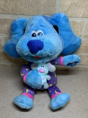 Lunares de felpa azul Nickelodeon Blues Clues & You Bedtime ilumina música Foto 1 de 4