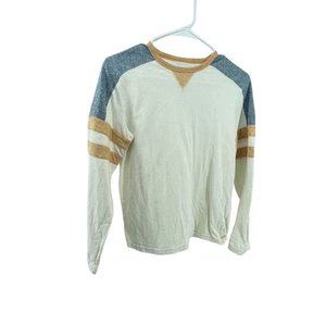 Wonder Nation Boys' Long Sleeve Baseball Stripe T-Shirt Youth Size XL 14-16 - Picture 1 of 4
