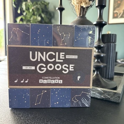 Uncle Goose Stars Constellation Wooden Blocks Set Of 16 USA Made Ages 2+ - Image 1 of 2