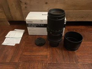 PARTS/REPAIR Sigma 100-400mm f5-6.3 DG DN OS C 020 Lens Sony E - Foto 1 di 6