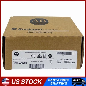 1PC New Sealed AB 1769-AENTR Ser A Compactlogix Ethernet Adapter - Picture 1 of 4