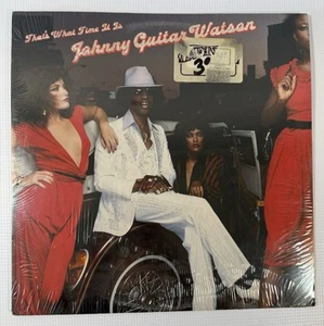Johnny Guitar Watson - That's What Time It Is.Vinyl LP 1981.(M) sealed.EDGE WARP - Foto 1 di 8