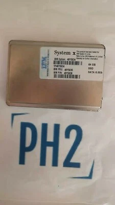 IBM 49Y5835/34 49Y5838 IBM.SSD P400e 64 GB Serial ATA 6 Gbit/s 1.8"  - Image 1 of 3