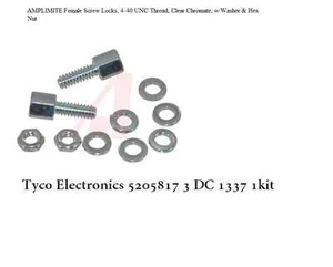 10 Sets (Tüten) Tyco Electronics 5205817 3 DC 1337 1KIT  - Bild 1 von 1