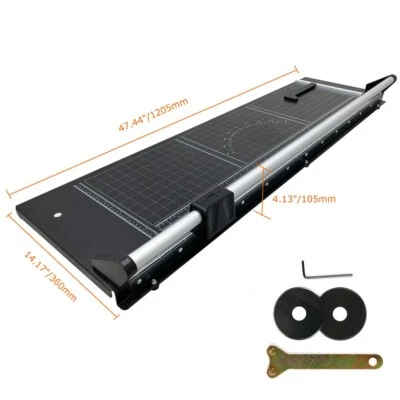 Used 36inch Rotary Paper Trimmer Cutter with Angle Line Paper Cutting Machine - Image 1 of 4