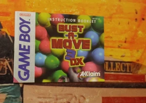 Bust A Move 3 DX (1989) Nintendo Gameboy (instrucciones alemán/alemán) - Imagen 1 de 1