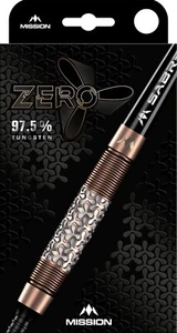Mission | Zero | Steel Tip Darts | 97.5% Tungsten | Bronze PVD | 24g - 30g - Picture 1 of 4