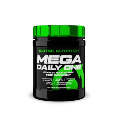(14,77 EUR / 100 g) Scitec Nutrition Mega Daily One Plus - 120 Kapseln Vitamin . - Bild 1 von 2