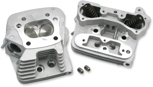 S & S Cycle Natural Aluminum Finish Performance Cylinder Heads 106-6059 - Picture 1 of 1