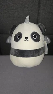 Squishmallow Kayce the Winged Unicorn Panda 8" Plush 2019 - Picture 1 of 4
