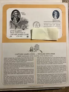 Sello de emisión del primer día 1983 - Capitán James Cook - Imagen 1 de 1
