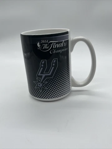 San Antonio Spurs 2014 NBA The Finals Champions Black And White Mug Cover