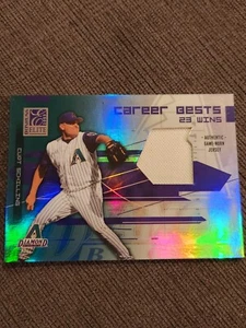 CURT SCHILLING 2003 Donruss Elite - Career Bests Materials GU Jersey /500 - Picture 1 of 2
