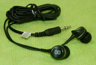 Official NEW Nintendo DSi XL Earbuds BLACK Headphones 3'ft 3.5mm 3DS 2DS DS-Lite - Image 1 of 3