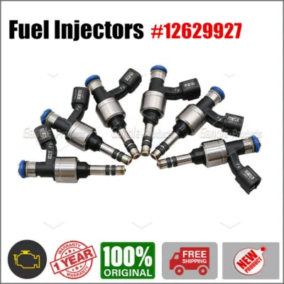 6x Inyectores de combustible para Cadillac CTS SRX Allure Lacrosse Equinox Terrain 12629927 Foto 1 de 4