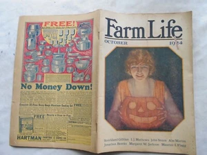 FARM LIFE Magazine-OCTOBER,1924 HALLOWEEN - Picture 1 of 2