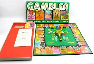 Vintage Gambler Happy Go Lucky Game of Change Board Game Parker Bros 1977