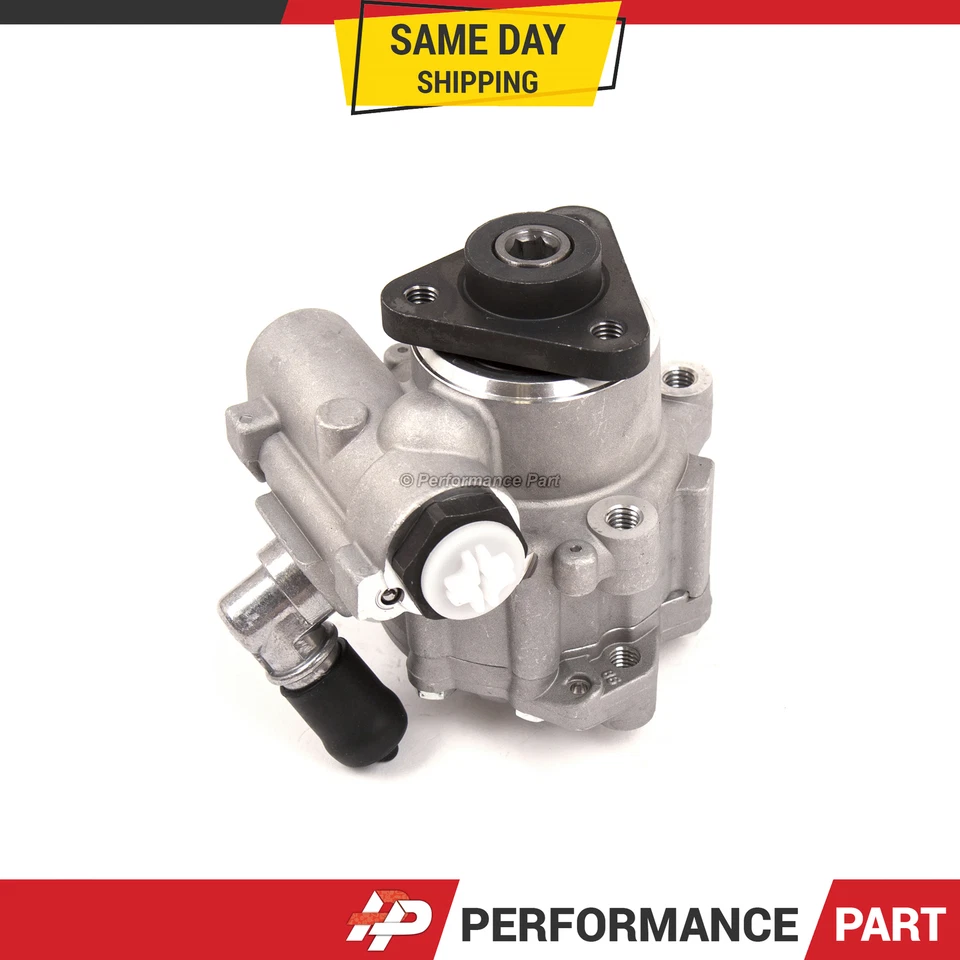 Power Steering Pump For 96-03 BMW 530i 525i 3.0L 2.8L 2.5L E39 M52 M54 DOHC - Image 1 of 4