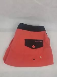volcom shorts v2s red 36 swimming - Picture 1 of 7
