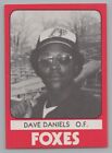 Dave Daniels 1980 TCMA Appleton Foxes