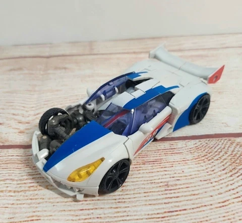 Transformers Beast Hunters SMOKESCREEN Prime Deluxe INCOMPLETE Read Desc See Pic Cover