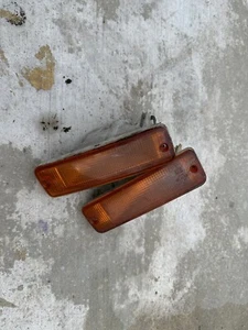 89 To 90 NISSAN 240SX S13 Front Turn Signals ￼ Left And Right. - Picture 1 of 2