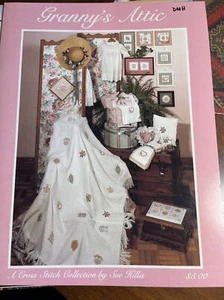 Granny’s Attic Cross Stitch Book By Sue Hillis - Picture 1 of 5