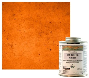 Schnelltrocknende Betonbeize - Profi - einfach zu bedienen 400-600sq ft Bernstein - Bild 1 von 3