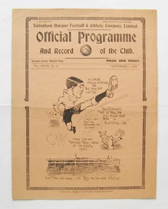 TOTTENHAM HOTSPUR v SOUTHAMPTON Reserves 1934/1935 *Exc Cond Football Programme* - Picture 1 of 3