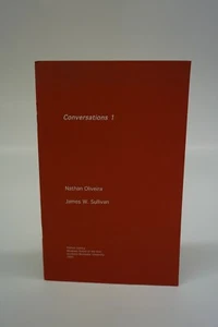 SELTENES ""Gespräche 1" Nathan Oliveira James Sullivan eingeschriebenes Kunstbuch 2004 - Bild 1 von 2