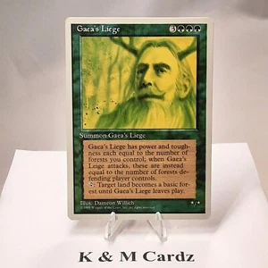 MTG - 4th Edition - Gaea's Liege - Rare - Near Mint - Picture 1 of 5