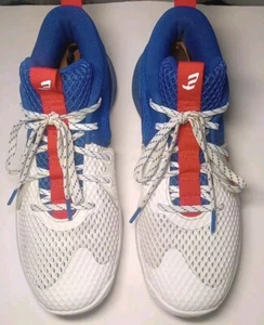Under Armour Embiid One  Love☆Red,White,Blue 🏀  Shoes Sz 11.5 Sixers MVP - Picture 1 of 5