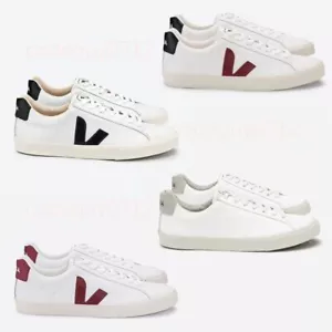 Nuovo! Veja Sneakers Donna/Uomo Ultra Bianco/Nero, Taglia Europea 34 - 41 - Foto 1 di 37