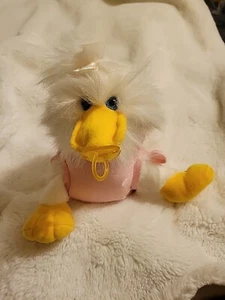 HTF 1988 Googles by Ganz Susie Platypus Pacifer Squeaker Rattle Plush Lovey 12”  - Picture 1 of 6