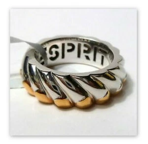 Esprit Gr. 57 / 18 mm Silber Damen Ring STICK TOGETHER ROSE ESRG91190 B18 - Bild 1 von 1
