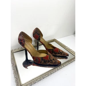 Tacones retro vintage Y2K Highlights cachemira punta talla 7 - Imagen 1 de 8