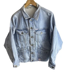 Vintage Guess Men’s Denim 4 Pocket Front Jacket Size XL Made USA - Picture 1 of 12