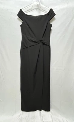 Ralph Lauren Womens 10 Black Evening Gown Black Label - Image 1 of 4