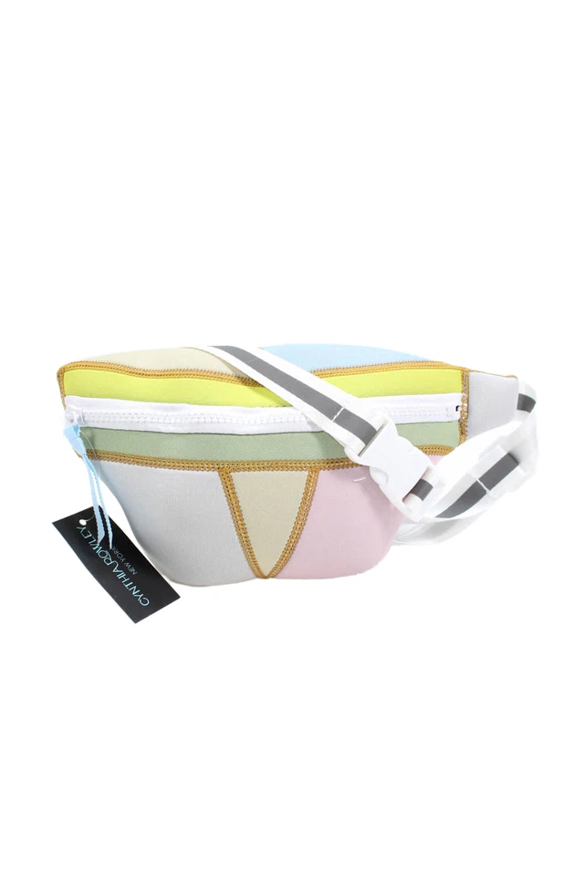 Bolso Cinturón Cynthia Rowley Mujer Color Block Cremallera Multicolor Foto 1 de 4