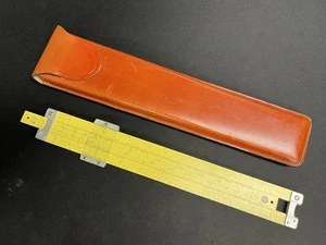 Rechenschieber, PICKETT & ECKEL Vintage Model N-500-ES, mit Lederetui, 1962, USA - Bild 1 von 11