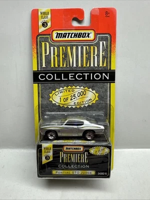 Matchbox Premiere Collection Pontiac GTO Мирового Класса Судья Доставка Сделка ЧИТАЙТЕ - Изображение 1 из 3