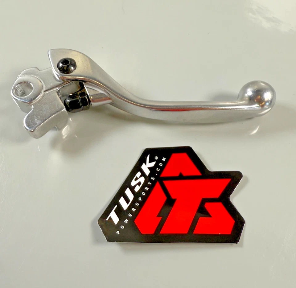 Tusk Brake Lever Polished Silver Aluminum 1166210007