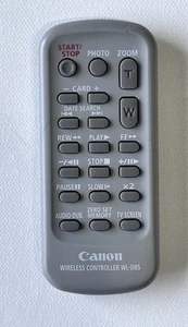 Canon WL-D85 Telecomando Grigio Wireless Portatile per alcune Videocamere Canon - Foto 1 di 4