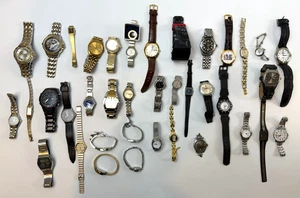 Uhren Konvolut gemischte Marken & Stile Seiko Omega Timex Citizen etc. für Teile/Reparatur - Bild 1 von 19
