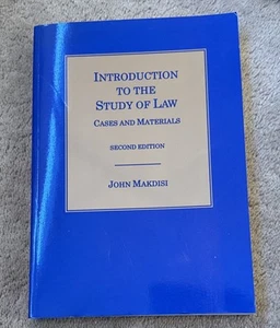 Einführung in das Studium der Rechtswissenschaften: Fälle und Materialien von John Makdisi - Bild 1 von 1