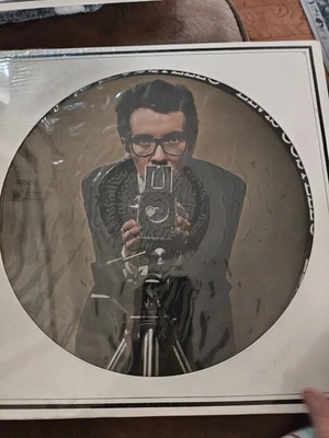 Elvis Costello ¨Elvis Costello¨ Promotion Picture Disc LP/Vinyl 1979 Sealed - Image 1 of 2