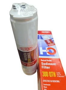 Genuine DuPont QuickTwist Water Filter Sediment 300 QT Series WFQTC3001 Sealed - Picture 1 of 10