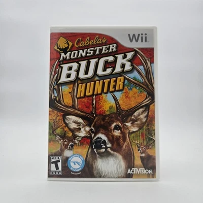 Cabela’s Monster Buck Hunter (Wii) CIB Complete Authentic Tested - Image 1 of 4