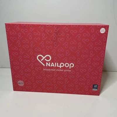 NUEVO *CAJA SELLADA* Impresora de pegatinas de uñas móvil Nailpop P2 Foto 1 de 4