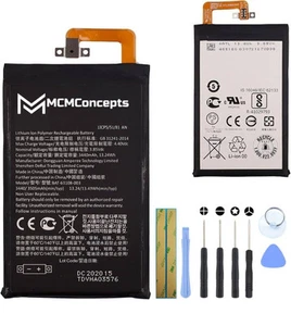 Batterie pour Blackberry KeyOne BBB100 - 3440mAh de remplacement + boîte à outils outils - Photo 1 sur 2